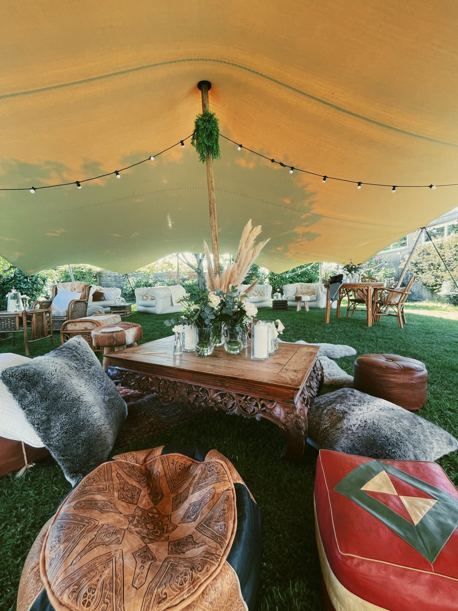 Wedding Decor - Tent Interior